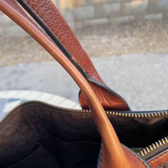 Fossil Vintage Revival Top Zip Satchel - Picture 6 of 11